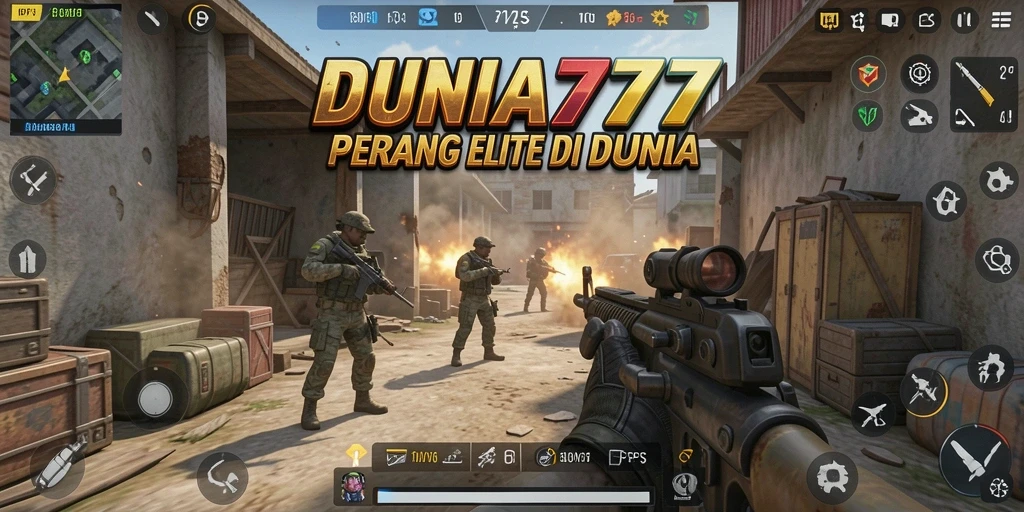 Tampilan seru dari gameplay DUNIA777 yang menegangkan.