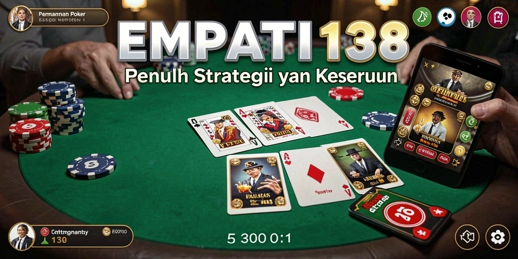 Screenshot menampilkan gameplay seru Poker di EMPATI138.