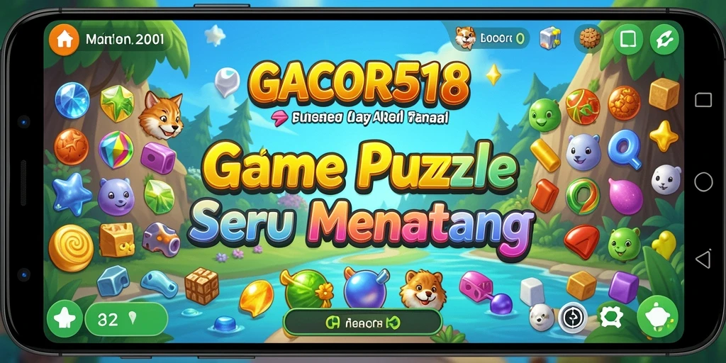 Tampilan gameplay seru dari GACOR518 yang menantang.