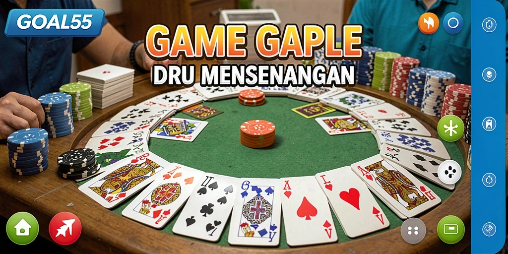 Gameplay menarik dalam permainan Gaple GOAL55