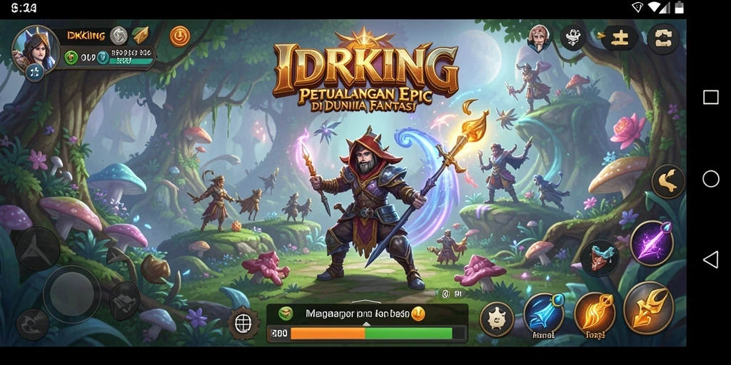 Gameplay seru dengan petualangan RPG yang mendebarkan.