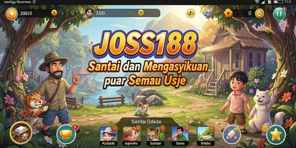 Screenshot JOSS188 menampilkan gameplay yang seru dan menarik.