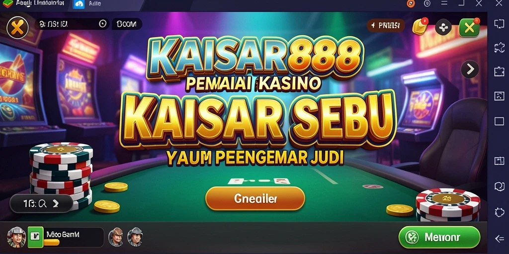 Tampilan menarik dari permainan Kasino di KAISAR888 yang penuh aksi.