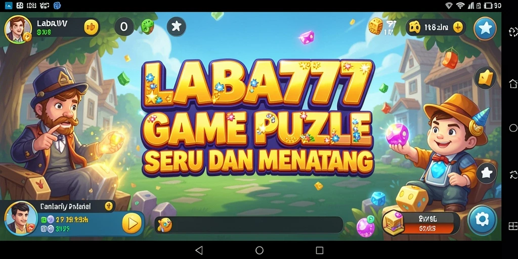 Screenshot menampilkan gameplay seru dari LABA777 yang penuh tantangan puzzle.
