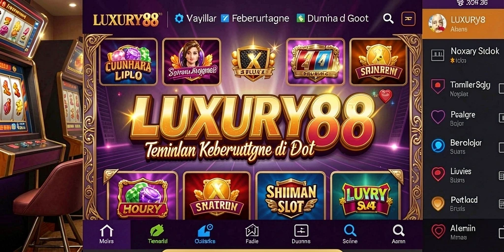 Gameplay seru dan menegangkan di LUXURY88.