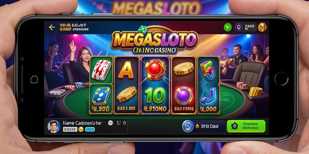 Gameplay seru dan interaktif dalam MEGASLOTO Live Casino.