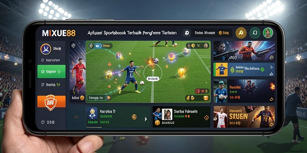 Tampilan gameplay Sportsbook MIXUE88 yang menarik dan mudah digunakan.