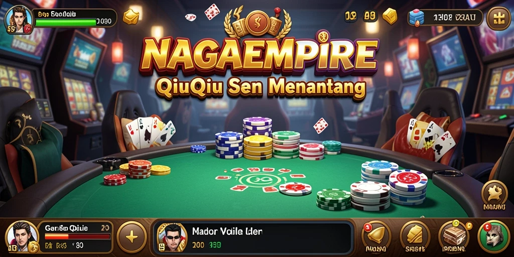 Tangkapan layar dari gameplay seru NAGAEMPIRE di QiuQiu.