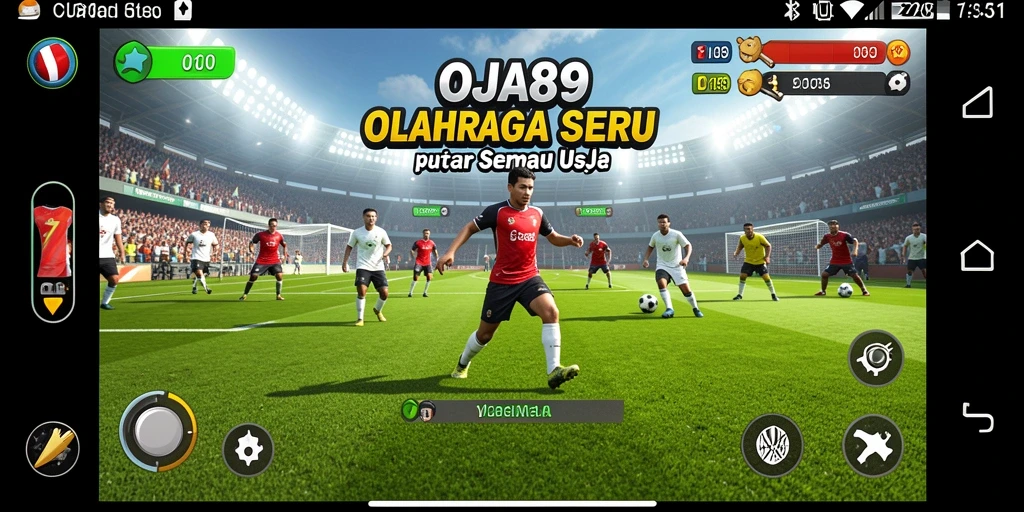 Gameplay seru OJA89 di dunia olahraga yang kompetitif.