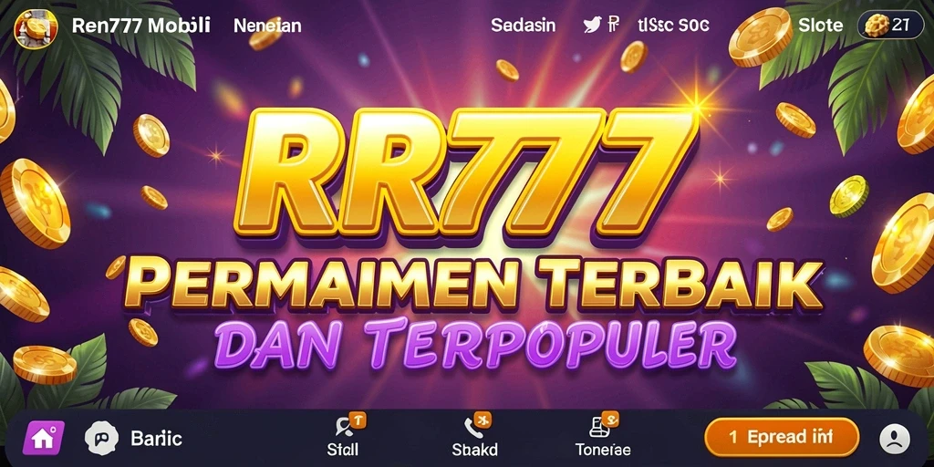 Tampilan menarik dari gameplay <strong>Slot</strong> di <strong>RR777</strong> yang mengasyikkan.