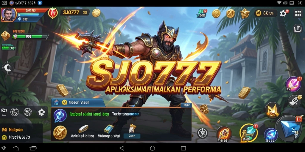 Screenshot utama SJO777 menampilkan fungsi Utility yang intuitif.