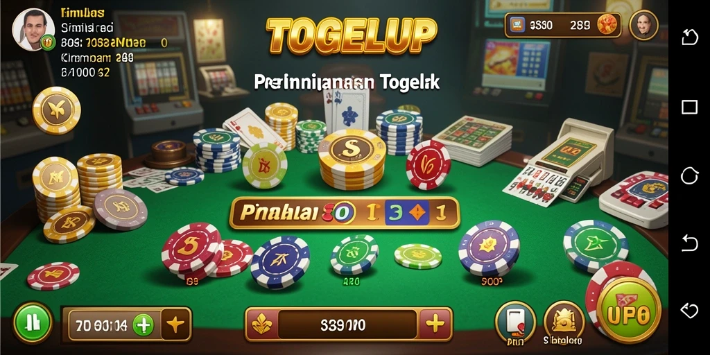 Tampilan gameplay menarik TOGELUP dengan grafis modern.