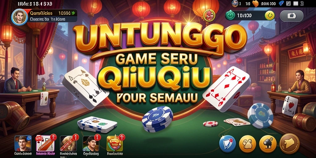 Gameplay seru QiuQiu yang menantang dan menghibur.