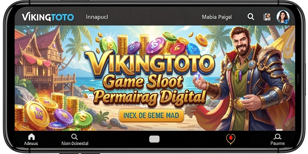 Screenshot utama VIKINGTOTO menampilkan gameplay yang seru dan interaktif.